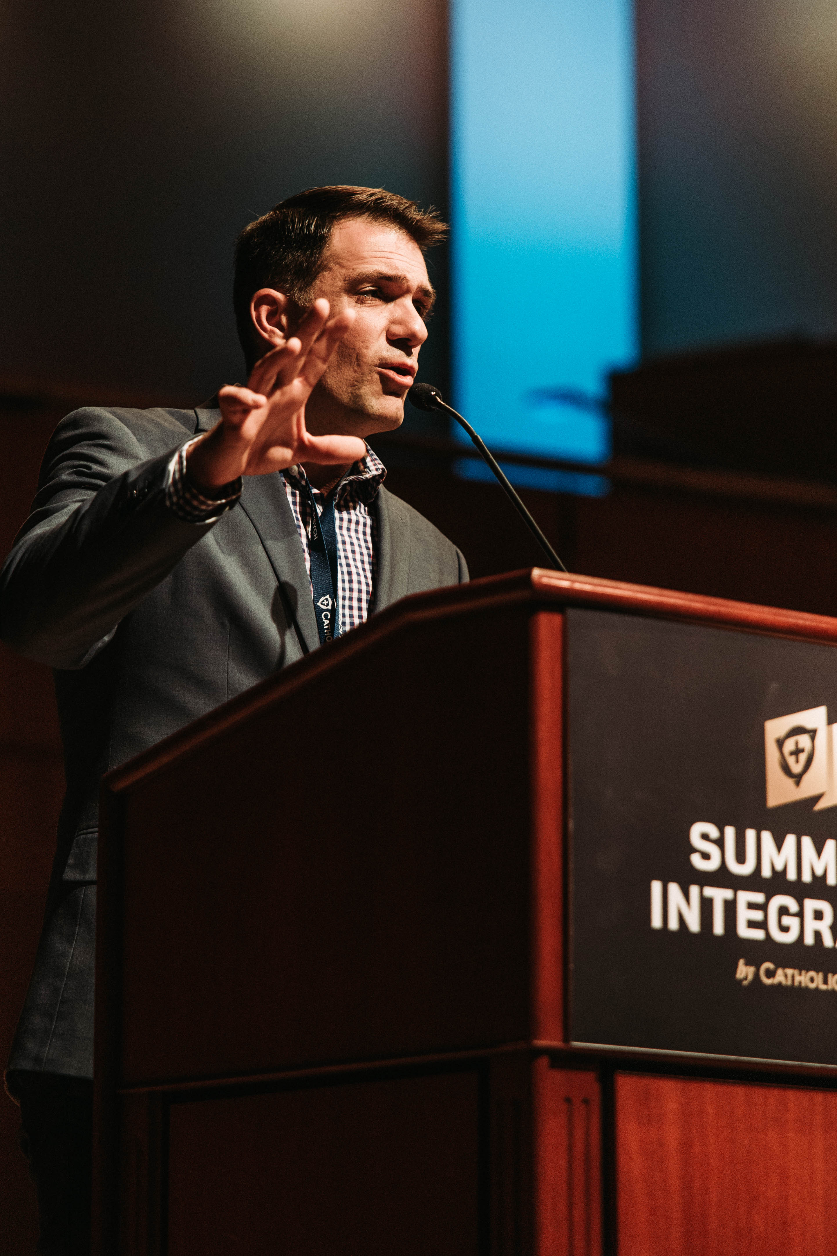 Dr. Greg Bottaro speaking at the Summit of Integration